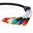 Mediabridge - RCA Component Video Cable with Audio - 6ft
