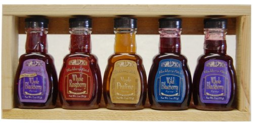 Blackberry Patch: The Mini Bin. Five Great Syrups in One Cute Package!