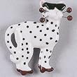Whimsiclay Shanice Cat Magnet