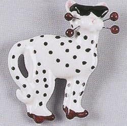 Whimsiclay Shanice Cat Magnet