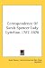 Books : Correspondence Of Sarah Spencer Lady Lyttelton 1787-1870