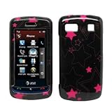 Premium White and Purple Flowers Design Snap-On Cover Hard Case Cell Phone  ....