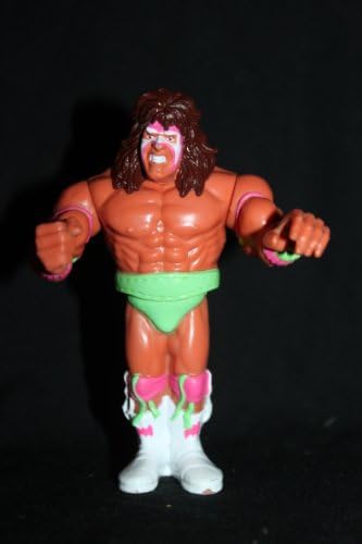 WWF Hasbro "The Ultimate Warrior" 1990 loose action figure w/Ultimate Smash!