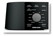 SOUND+SLEEP (Ecotones Duet) Adaptive Sound Machine, Black