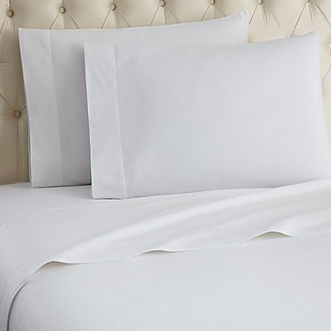 Micro Flannel Solid King Sheet Set in White