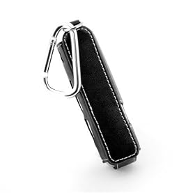 Tuff-Luv Classic Leather case cover for (Sony Walkman NWZ-B133 NWZ-B135) - Black