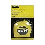 41rnrLmP JL. SL160  Stanley 30 496 5m/16 x 3/4 Inch Stanley Tape Rule