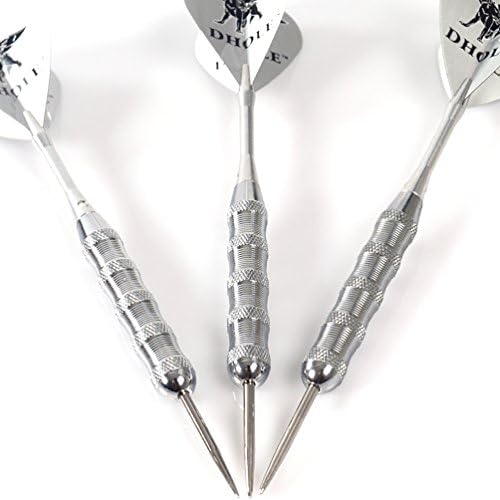 DHOLE Steel Tip Tengu Series Darts with Aluminum Shafts, 24 Grams (F1104)