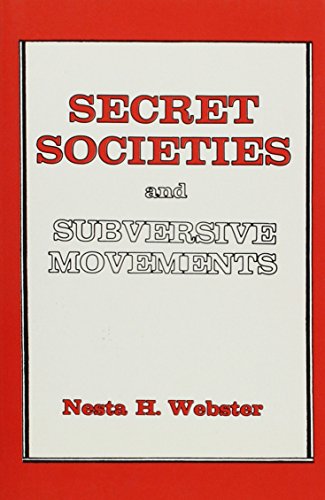 Secret Societies and Subversive Movements