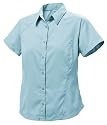 Columbia Titanium Silver Ridge Short Sleeve Shirt Womens