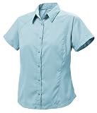 Columbia Titanium Silver Ridge Short Sleeve Shirt Womens
