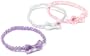 Carter's 3 Pack Girls Fun & Fancy Headwraps - Pink/White, 0-6 Months