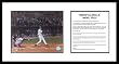 Cal Ripken Jr Baltimore Orioles MLB Instant Classic Framed Photograph Last at Bat with Farewell Reti
