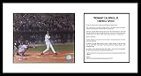 Cal Ripken Jr Baltimore Orioles MLB Instant Classic Framed Photograph Last at Bat with Farewell Reti
