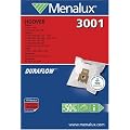 Menalux 3001 Pack of 5 Dustbags 1 motor filter to cut & 1 micro filter to cut