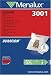 Menalux 3001 Pack of 5 Dustbags 1 motor filter to cut & 1 micro filter to cut