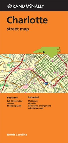 rand mcnally folded map charlotte street map