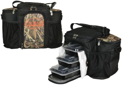 Isolator Fitness Isobag 3 Meal Management System Mossy Oak Edition/Accent Camouflage (Black/Mossy Oak Blades) / Insulated Lunch Box / Insulated Lunch Bag