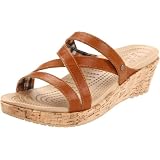Crocs A-Leigh Leather Mini Wedges