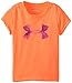 Under Armour Girls 2-6X Big Logo Tee Ice Camo