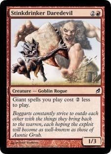  Stinkdrinker Daredevil (Magic the Gathering : Lorwyn #191 Common)