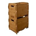Letter File Cart - Amber Bamboo