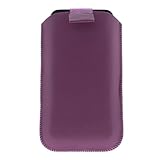 GTMax Purple Universal Vertical Soft Pouch Case for Nokia Nuron 5230 / E63  ....