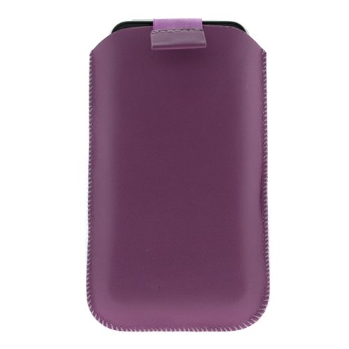 GTMax Purple Universal Vertical Soft Pouch Case for BlackBerry Bold 9650 / Curve 8530 / Bold 9700 / Storm2 9550 / 8900 Curve / 8220 Pearl Flip