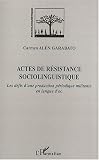 Revue L'Harmattan  / Actes de résistance sociolinguistique : Les défis d'une production périodique militante en langue d'oc