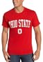 Ohio State Buckeyes 100% Cotton Short Sleeve T-Shirt (Red, XXL)