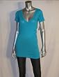 LnA Deep V- Tee Dress