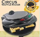 New Smart Planet Circus Shape Waffle Maker Makes 3 Animal Shapes In Easy To Clean Non-Stick Surface