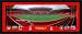 Anfield Empty Stadium 30x11 Framed Contemporary Panoramic Photographic Print, Liverpool FC