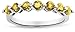Sterling Silver Citrine 7-Stone Ring