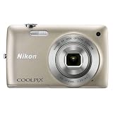 Nikon COOLPIX S4300 16 MP Digital Camera with 6x Zoom NIKKOR Glass Lens and 3-inch Touchscreen LCD (Silver)