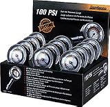 Alltrade 540108 Hurricane Automotive Tire Gauge. (Pack of 12)