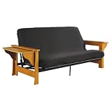 Serta Tuscany Futon Frame- Medium Oak(Queen)