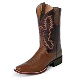 Mens JUSTIN SMOOTH OSTRICH Cowboy Boots Casual Dress BROWN (Size Run 6 - 13 D EE) SPR-SUM... by Justin