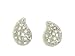 CRYSTAL SILVER SPARKLING STUD EARRINGS