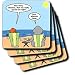 Rich Diesslins Funny General - Editorial Cartoons - Conan O Brien Horny Manatee - Coasters