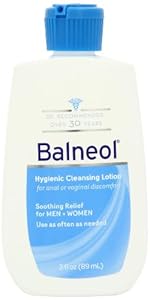 Balneol Hygienic Cleansing Lotion, 3.0-Ounce Bottles (Pack of 2)