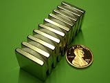 MAGCREDIBLE® Magnets - 3/4 x 3/4 x 1/8 Rare Earth Block, Package of 6
