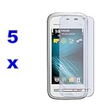 Neewer Transparent Screen Protector Film for Nokia Nuron 5230 -Qty: 5