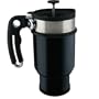 Planetary Design Commuter Double-Shot Stainless Steel French Press Mug, Black
