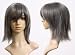 Cosplayland C206 - 45cm dark Grey flip out Final Fantasy 7 Kadaj Cosplay Heat Resistant Wig