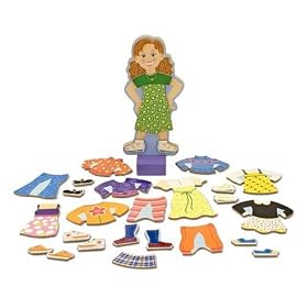 Melissa & Doug Maggie Leigh Magnetic Dress-Up Set