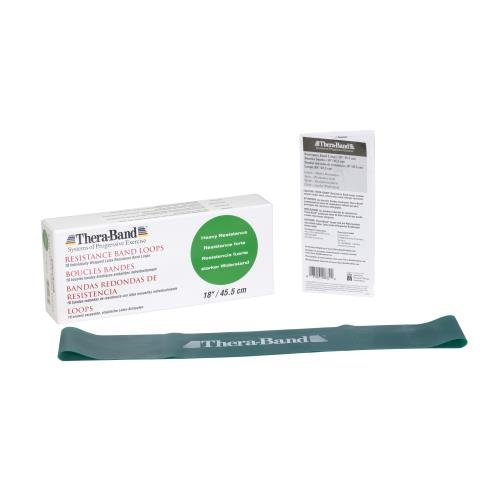Thera-Band&reg; Loop, gr&uuml;n - stark, 45,5 cm flach liegend Preisvergleich