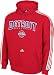NBA Detroit Pistons Represent 3 Stripe Hood (Red, Large)