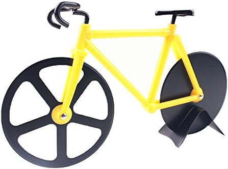 Muse MUSEUNLIMITED Black Yellow Bicycle Bike Pizza Cutter Wheel