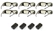 SAMSUNG-Compatible 3ACTIVE&reg; 3D Glasses for 2011 &2012 Series 3D TV's. Rechargeable. MEGA-PACK